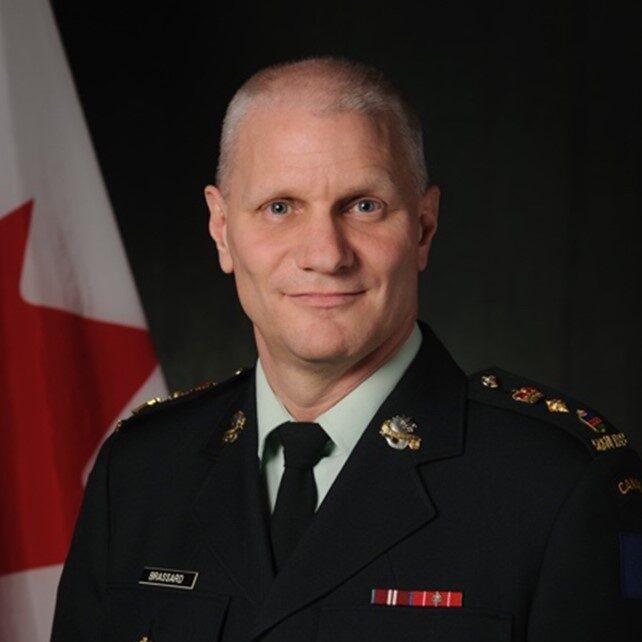 Lieutenant-colonel Brassard, CD, A of C