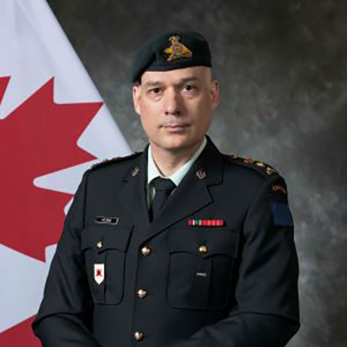Lieutenant-colonel Sylvain, CD